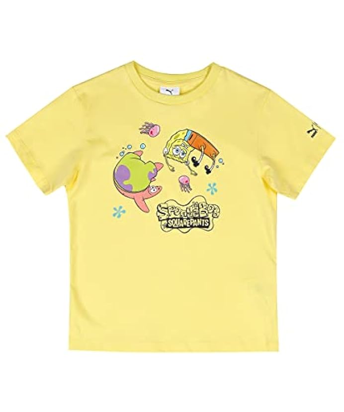 PUMA SELECT X Spongebob Kids Short Sleeve T-Shirt 3-4 Y
