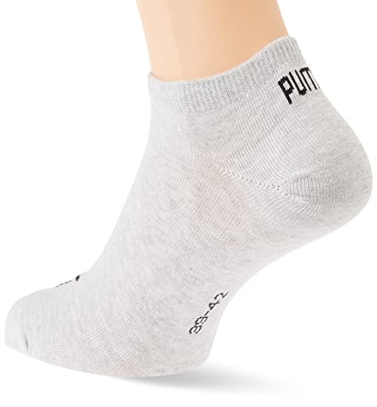 PUMA Plain Socks Confezione da 3 Paia di Calzini da Sneaker Tinta Unita (Pacco da 3) Unisex-Adulto 692532874