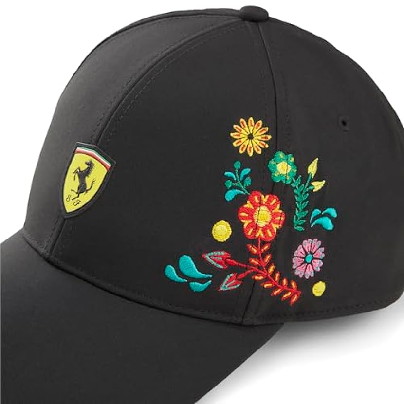 PUMA Scuderia Ferrari F1 Special Edition - Cappellino da baseball con logo del Gran Premio del Messico, colore: nero, prodotto ufficiale 179316943