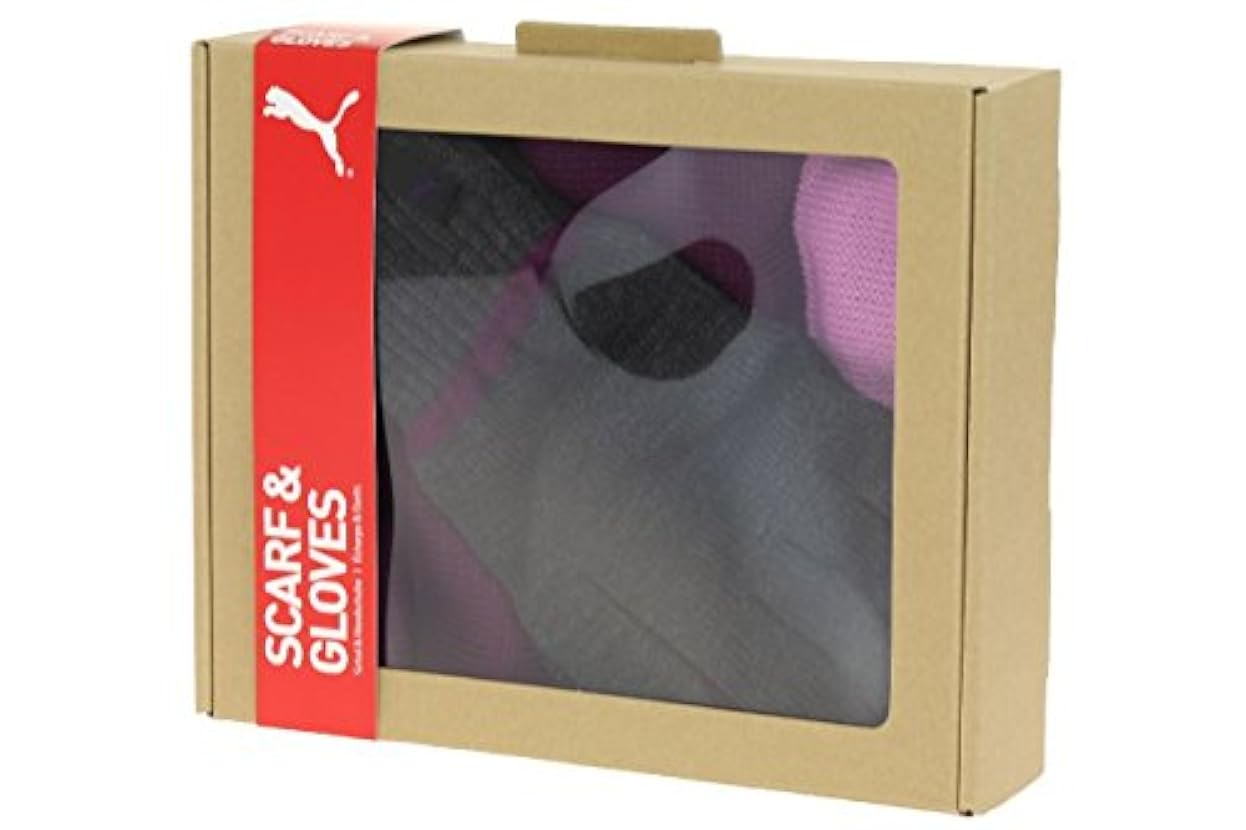 PUMA Handschuhe Und Schal Fundamentals Knit Set Guanti e sciarpa. Unisex adulto 802393046