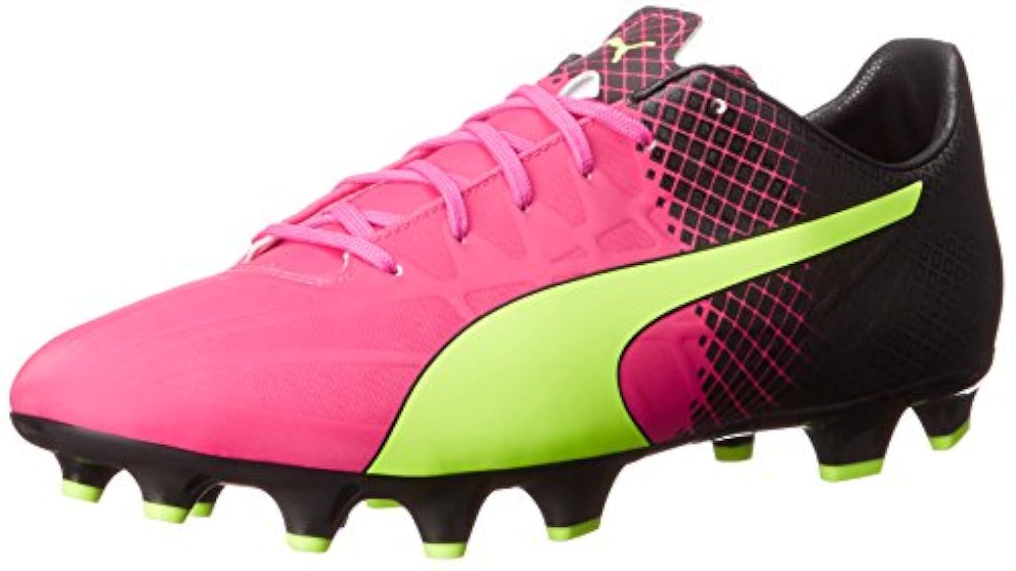 Puma, Scarpe da Calcio Uomo Rosa Fluo/Giallo (Pink Glow/Safety Yellow) 637890396