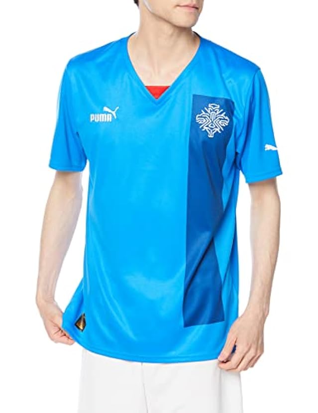 Puma 2022-2023 Iceland Home Football Soccer T-Shirt Mag