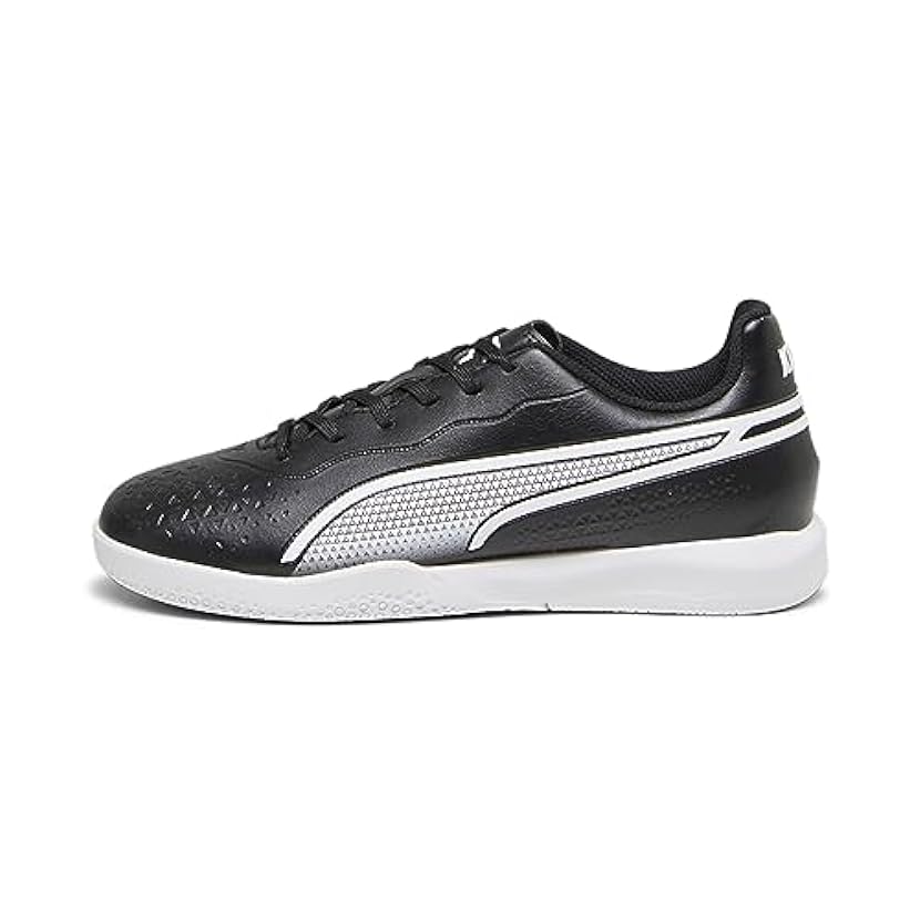 Puma Unisex Youth King Match It Jr Soccer Shoes, Puma Black-Puma White, 37 EU 001659047