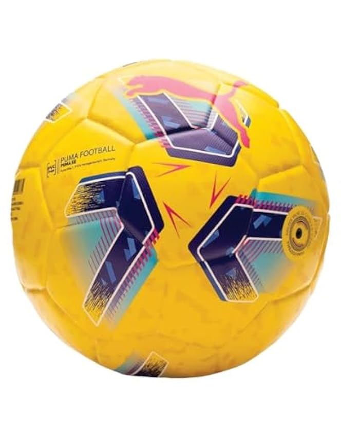Puma 084115-02 Orbita Serie A (FIFA Quality) Pallone da calcio ricreativo Unisex Adulto yellow Taglia 5 729040675