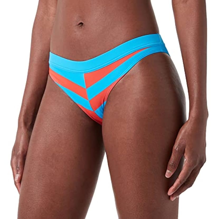PUMA Swimwear Heritage Stripe Brazilian Slip Bikini Don