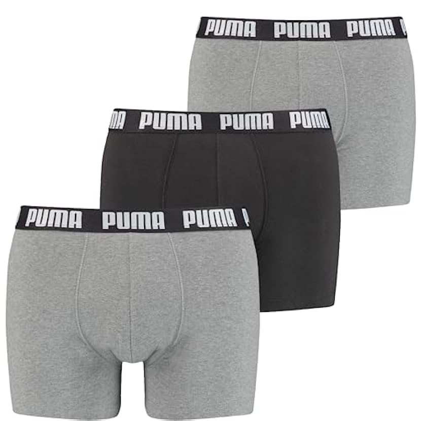 PUMA Boxer, Uomo, Grigio (Grey Combo), L 013886508