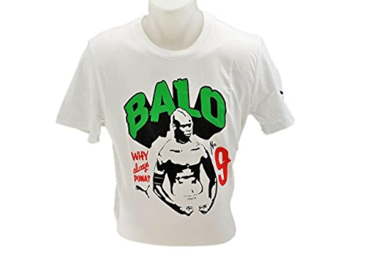 PUMA T-Shirt Blank Balotelli Men Tee Maglietta Uomo 903