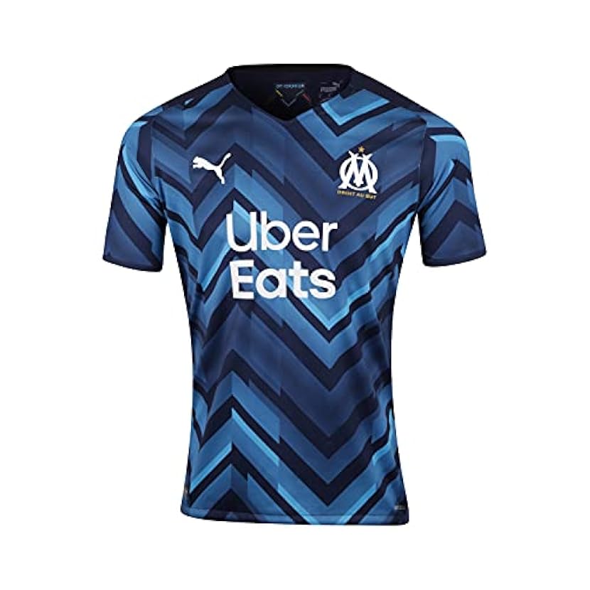 PUMA 2021-2022 Marseille Authentic Away Football Soccer T-Shirt Maglia 489670403