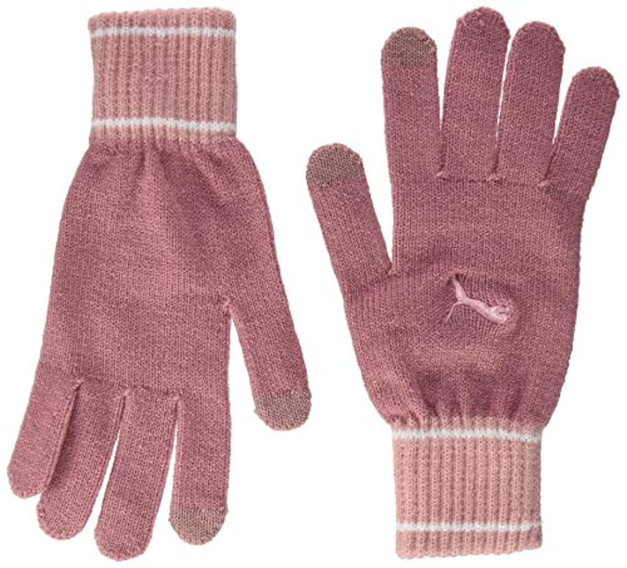 PUMA Knit Gloves, Guanti Unisex-Adulto, Nero, S 8431509