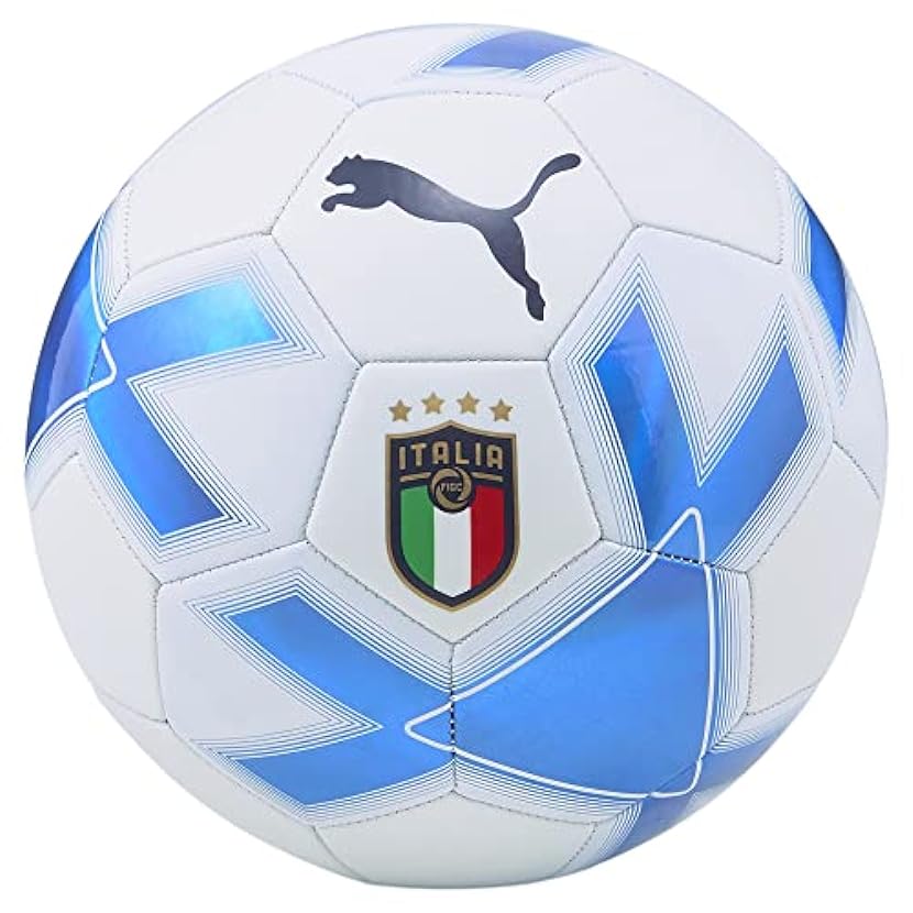 PUMA Unisex Balls Pallone da Calcio Cage Italia 5 White Ignite Blue 271144566