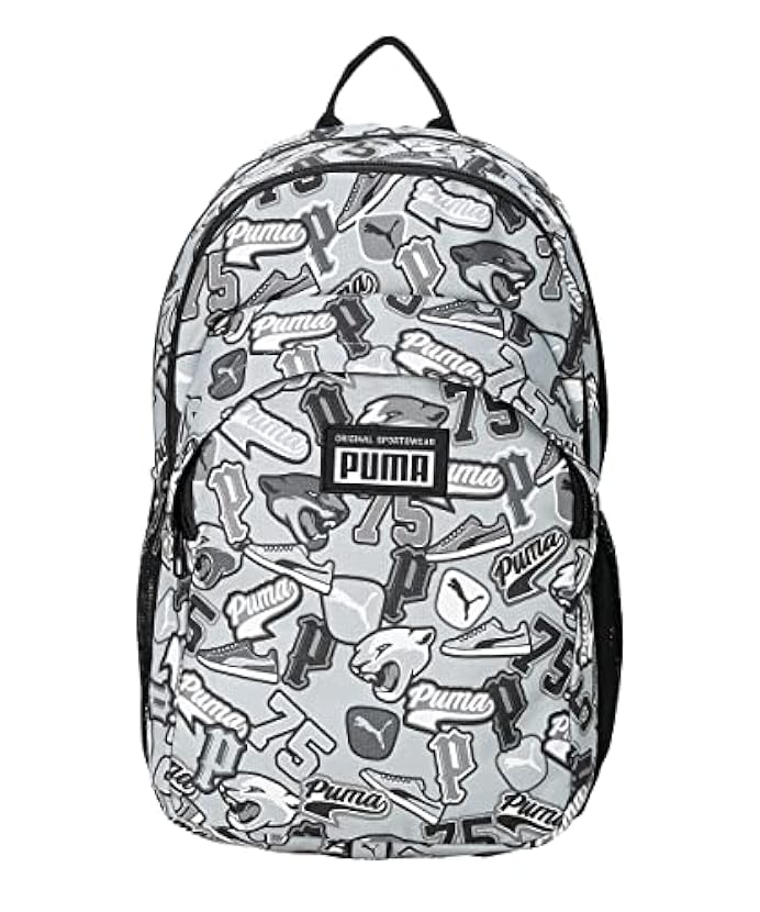 PUMA Academy Backpack Cool Light Gray-Badge AOP 864068644