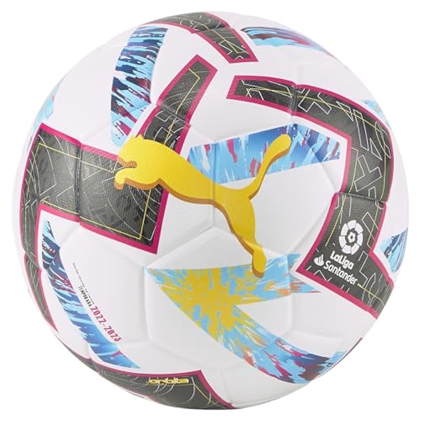 Puma LaLiga 1 Orbita (FIFA Quality) 2022-2023, Pallone, White-Beetroot Purple-Blue Atoll 529556558