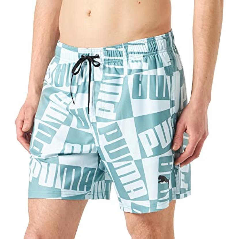 PUMA Block Logo Mid Shorts Pantaloncini da Surf Uomo 57