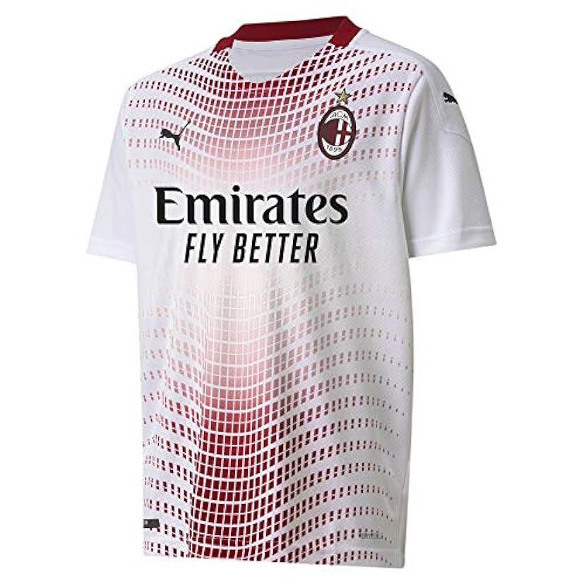 PUMA AC Milan Stagione 20/21 Away Shirt Replica Jr Maglietta Unisex - Adulto 091736349